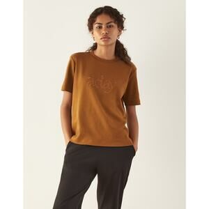 Aday Everyday Tshirt Rust Size Small